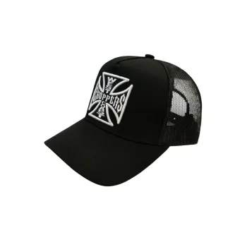 cafe 4 racer - King Kerosin Lucky Bastard cap black - KING KEROSIN Caps 