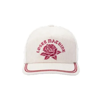 cafe 4 racer - Loser Machine Saloon cap off white - Loser Machine Company Caps 
