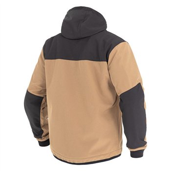 cafe 4 racer - John Doe Mikina V3 Softshell Rip-Stop púšť/čierna - JOHN DOE Mikiny s kapucňou 