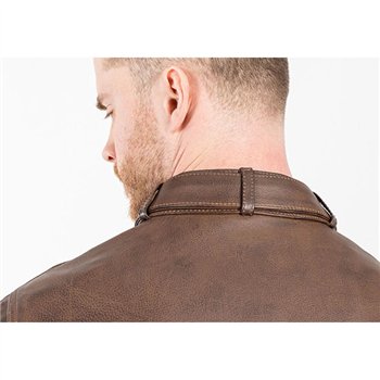 cafe 4 racer - John Doe Drifter leather jacket brown - JOHN DOE Jackets 