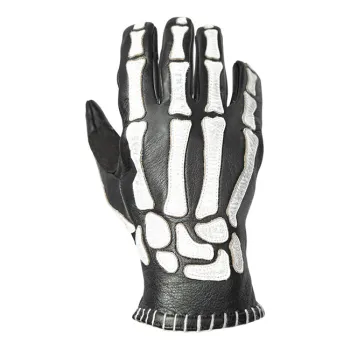 cafe 4 racer - John Doe Skeletor gloves black - JOHN DOE Gloves 