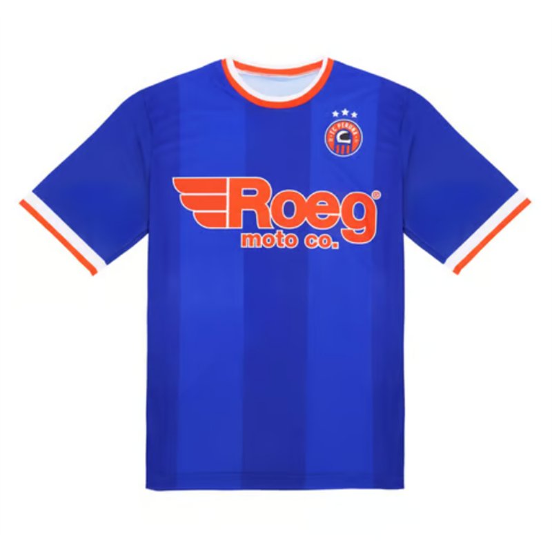 cafe 4 racer - Roeg Peruna LE football jersey blue/orange - ROEG T-Shirts 