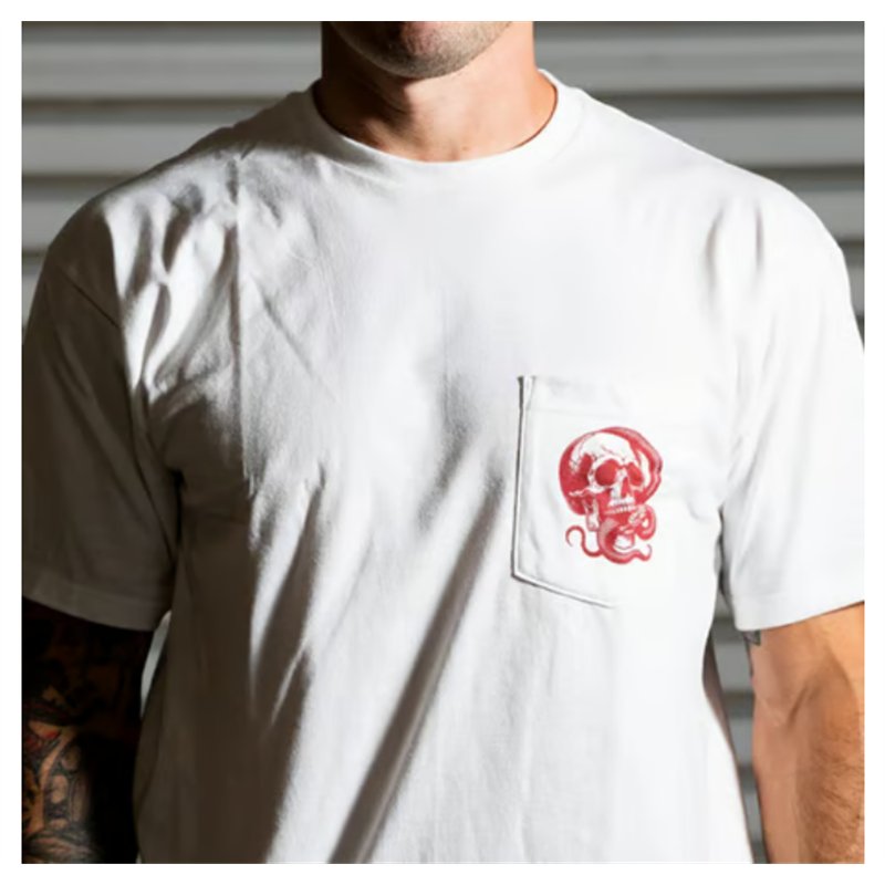 cafe 4 racer - Biltwell Roger pocket t-shirt - BILTWELL T-Shirts 