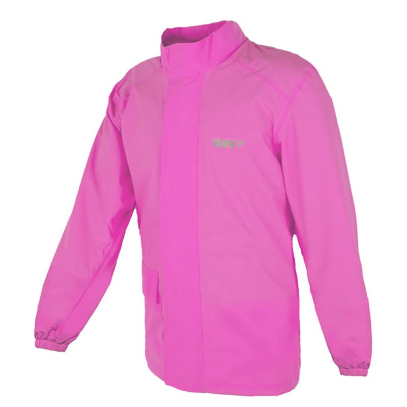 cafe 4 racer - By City Rain coat jacket mini pink - By City Motorcycle Rain Suit 