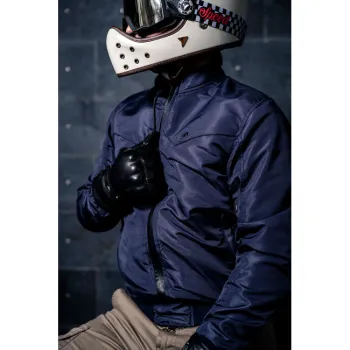 cafe 4 racer - By City Bomber bunda modrá - By City Bundy 