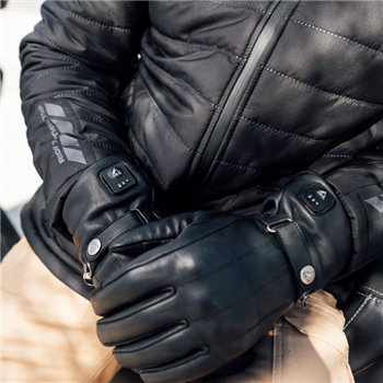 cafe 4 racer - By City Warm-up gloves black - By City Gloves 