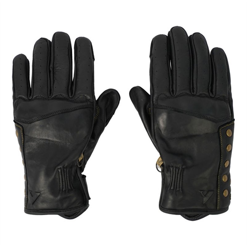 cafe 4 racer - By City Thunder gloves black - By City Gloves 