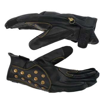 cafe 4 racer - By City Thunder gloves black - By City Gloves 