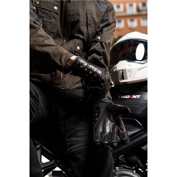 cafe 4 racer - By City Thunder gloves black - By City Gloves 