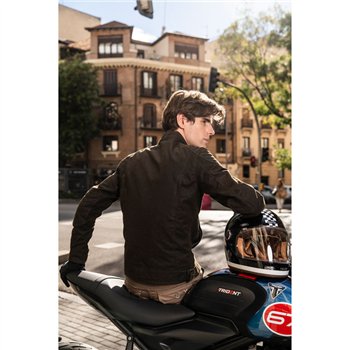 cafe 4 racer - By City Spring III jacket green - By City Jackets 