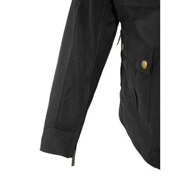 cafe 4 racer - By City Teneree Venty V jacket black - By City Jackets 