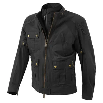 cafe 4 racer - By City Teneree Venty V jacket black - By City Jackets 