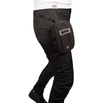 cafe 4 racer - By City Leg bag black - By City Bags 
