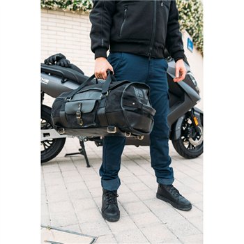 cafe 4 racer - By City Leg bag black - By City Bags 