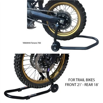 cafe 4 racer - VECTOR KIT STAND FRONT + REAR FIX TRAIL - VECTOR Bike stands 3073346