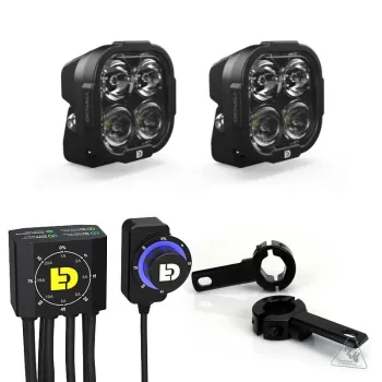 cafe 4 racer - DENALI dl9 black cover - DENALI Accessories 