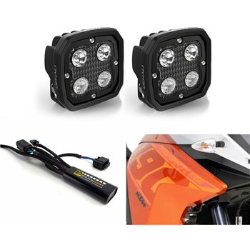 cafe 4 racer - DENALI cansmart kit ktm d7pro - DENALI Denali Lighting KIT 