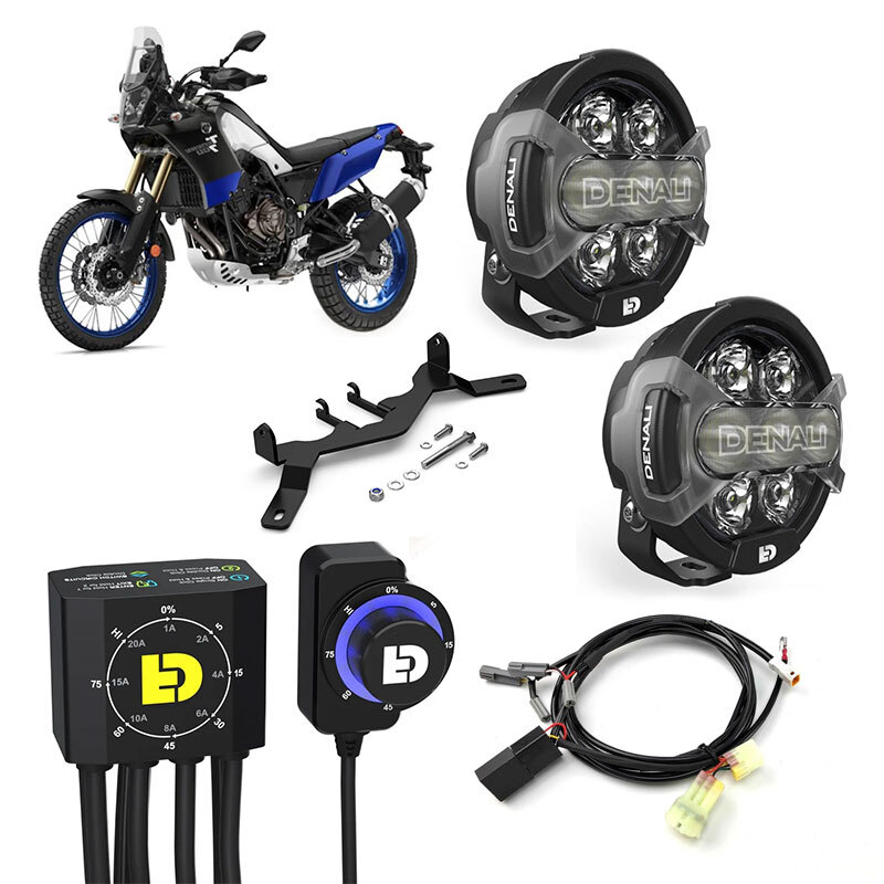 cafe 4 racer - DENALI dialdim kit yamaha d7pro - DENALI Denali Lighting KIT 3073195