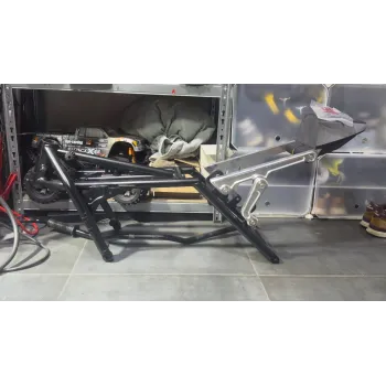 cafe 4 racer - BMW K75 K100 K1100 K1 Zadní část pro CNC a CUT retro jízdy platforma HIGHSIDER - Cafe4Racer Retroridní díly 4260710824594