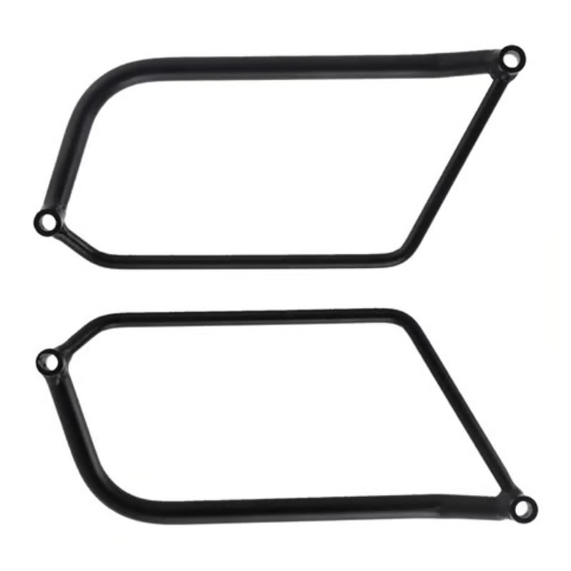 cafe 4 racer - LongRide, saddlebag holder. Black, Indian: 18-22 Scout Bobber - LONGRIDE Accessories & Holders 