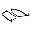 cafe 4 racer - LongRide, saddlebag holder. Black, Indian: 18-22 Scout Bobber - LONGRIDE Accessories & Holders 