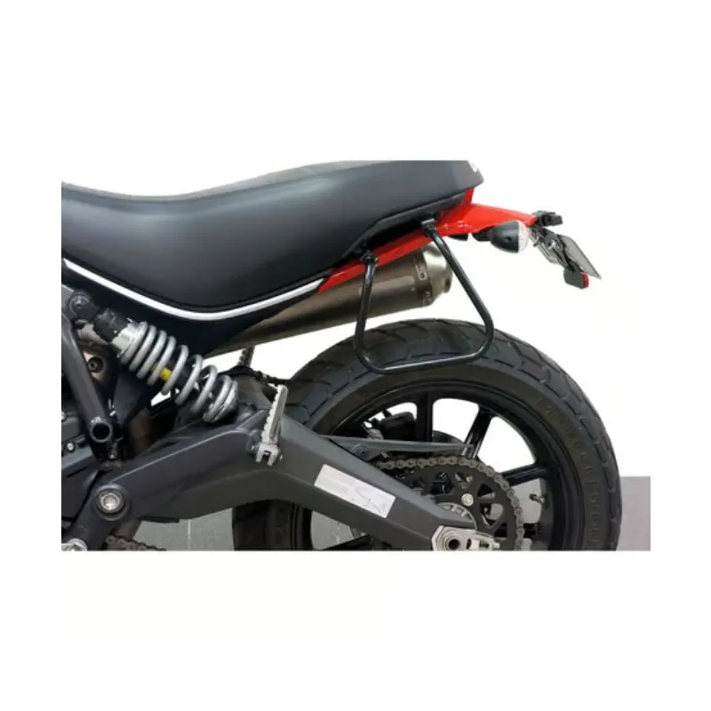 Držák brašny Longride, černý, Ducati: modely Scrambler 400 & 800cc 16-20