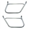 cafe 4 racer - Longride saddlebag holder, chrome, Kawasaki: 09-up VN 1700 Classic models - LONGRIDE Accessories & Holders 