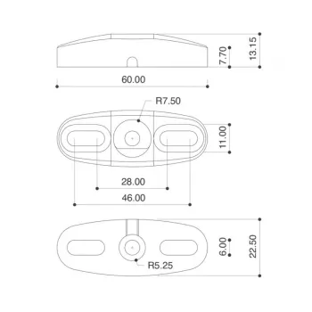 cafe 4 racer - BARRACUDA SKIN AIR NAKED  - BARRACUDA Standard mirrors 753610857426
