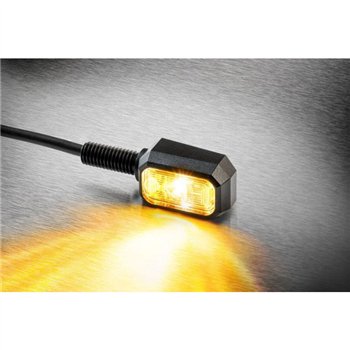 cafe 4 racer - Kellermann, "Blisk CL" LED turn signal/position light. Black - Kellermann 2in1 and 3in1 