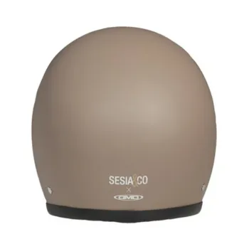 cafe 4 racer - DMD x Sesia&Co. Retro helmet Cappuccino - DMD DMD Sesia&Co 