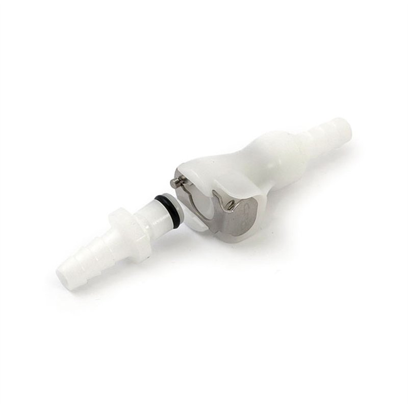cafe 4 racer - Motion Pro, fuel hose connector. 1/4" I.D. Single shut off – Universal - MOTION PRO Others 