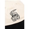 cafe 4 racer - Motone SKULLYSNAKE 2 6-dílná čepice - Ecru/Černá - Motone Kšiltovky 