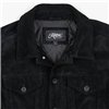 cafe 4 racer - Motone ROUGHNECK Reverse Suede Trucker Jacket (Black) - Motone Jackets 