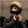 cafe 4 racer - Motone LIGHTNING Neck Tube (Green/Cream) - Motone Tunnels & masks & Tubes 
