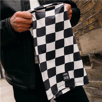 cafe 4 racer - Motone SURESHOT Nákrčník (Off-white/Černá) - Motone Nákrčníky & šátky 