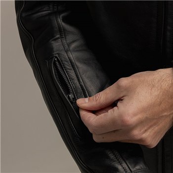 Motone Revolver Kožená Bunda (Černá)