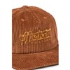cafe 4 racer - Motone ELECTRIC GOLD Cord Cap - Brown - Motone Caps 
