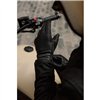 cafe 4 racer - Motone JAEGER - Motorcycle Riding Gloves - Aniline Leather - Black - Motone Gloves 