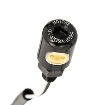 cafe 4 racer - Motone TAILTIDY V3 3IN1 Version STEALTH — No Tail Light (use with 3in1 Lights) - Includes License Plate Light Only  - Motone Triumph Street 