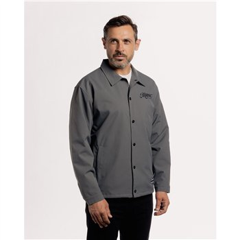 cafe 4 racer - Motone COACH Jacket - Grey/Black - Motone Jackets 