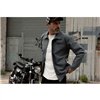 cafe 4 racer - Motone COACH Jacket - Grey/Black - Motone Jackets 