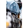cafe 4 racer - Motone Carb Cover 1200 Ribbed Black - Motone Triumph Thruxton 