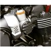 cafe 4 racer - Motone Carb Cover 1200 Ribbed Black - Motone Triumph Thruxton 