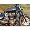 cafe 4 racer -  Motone TPS Carb/Throttle Body Cover - Pair - Union Jack - Black - Motone Triumph Thruxton 