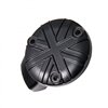 cafe 4 racer -  Motone TPS Carb/Throttle Body Cover - Pair - Union Jack - Black - Motone Triumph Thruxton 