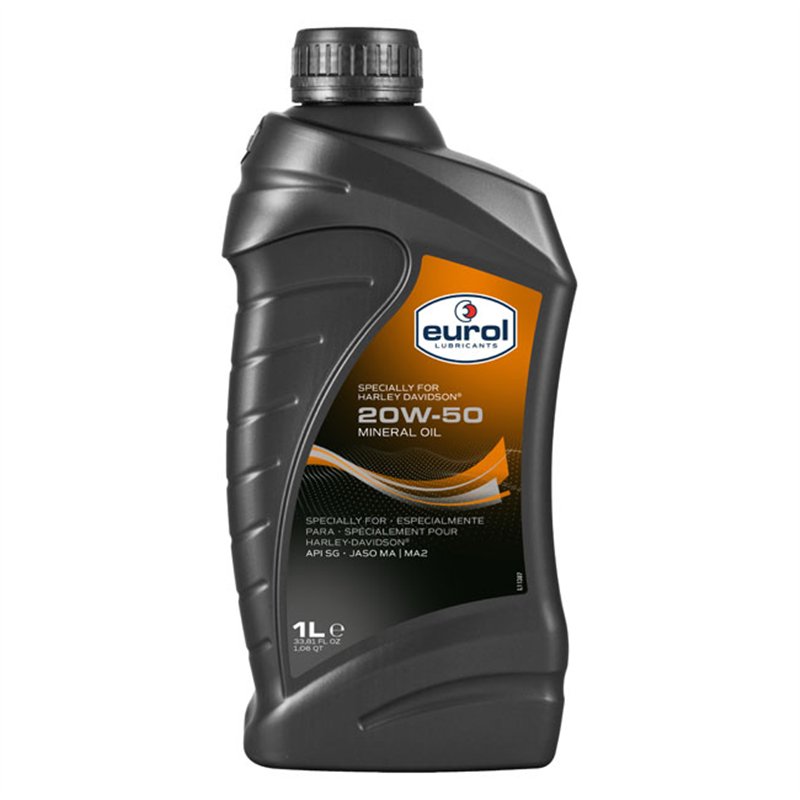 cafe 4 racer - Eurol, 20W50 motorový olej SG/CD Minerální. 1L - EUROL 4T  