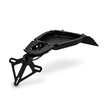 cafe 4 racer - Motone TAILTIDY V3 3IN1 Version STEALTH — No Tail Light (use with 3in1 Lights) - Includes License Plate Light Only  - Motone Triumph Street 