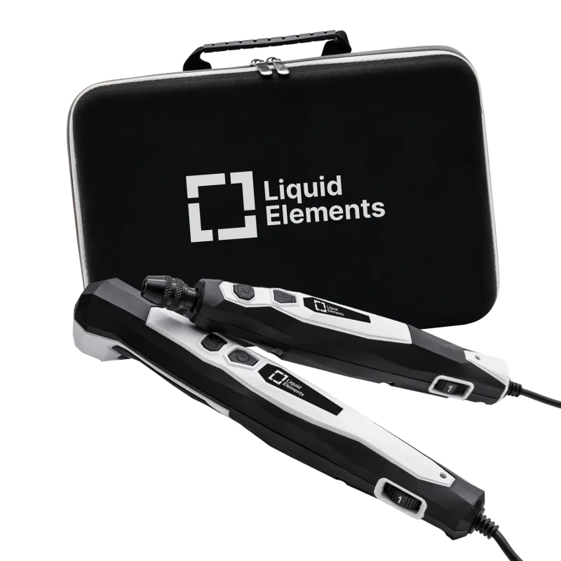 cafe 4 racer - Liquid Elements A800 – Mini bezdrátový leštič s příslušenstvím -  Aku leštičky na auto 