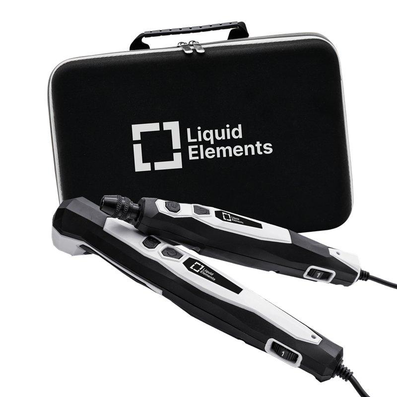 cafe 4 racer - Liquid Elements A800 – Mini Cordless Polisher with Accessories -  Cordless car polishers 