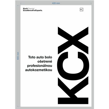 cafe 4 racer - Koch Chemie Jednorazové ochranné papierové rohože do auta 42 × 60 cm – 100 ks -  Ostatné 